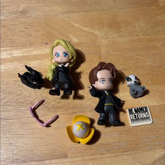 Yume Toys Other - Harry Potter Yume Magical Capsule Mystery Box Cedric Diggory and Luna Figure